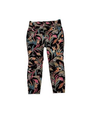 Terra & Sky Stretch Leggings Pants Womens 14W Pull On Multicolor Business Casual